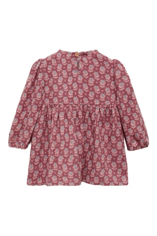 Robe imprimée - Cerise