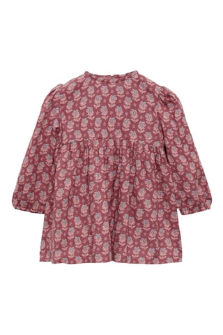 Robe imprimée - Cerise