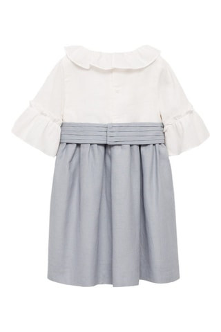 Robe jupe contrastante - Blanc