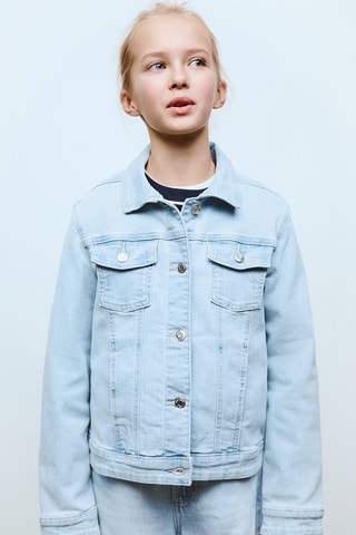 Blouson en jean - Blanc