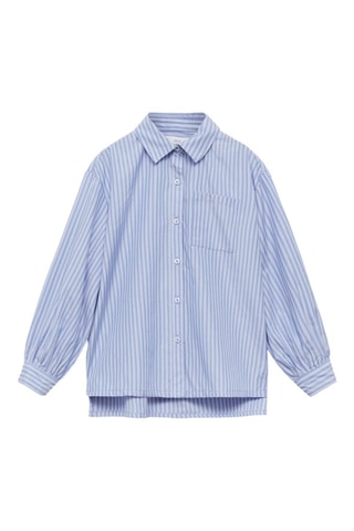 Chemise à rayures - Bleu