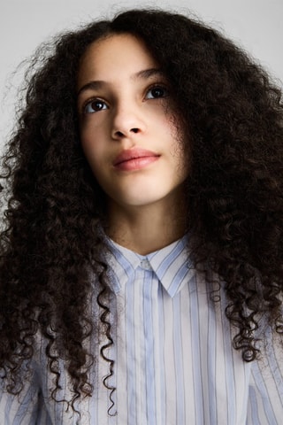 Chemise taille réglable - Bleu