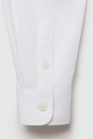 Chemise regular fit coton - Blanc