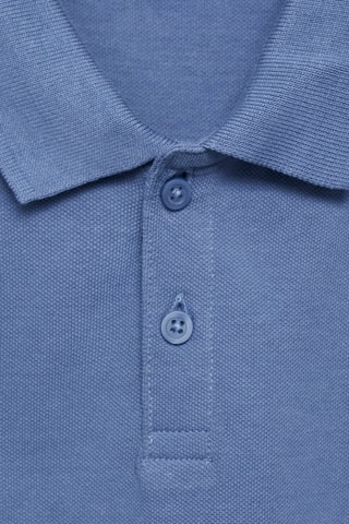 Polo coton manches courtes - Blanc cassé