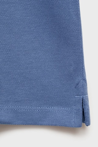 Polo coton manches courtes - Blanc cassé