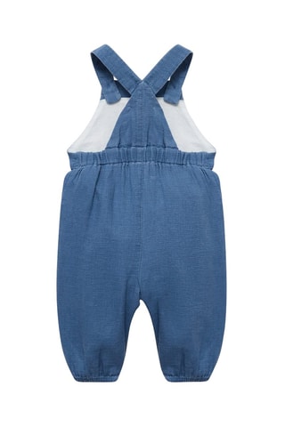 Salopette en coton - Bleu