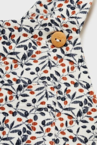 Salopette soft - Blanc cassé