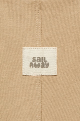 Salopette courte maille - Beige