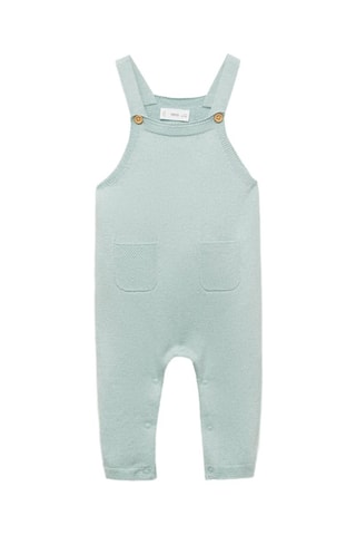 Salopette maille - Vert d'eau