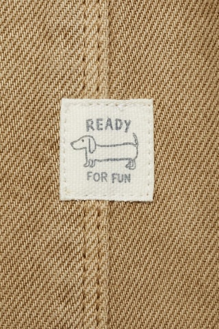 Salopette longue jean - Marron