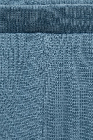 Legging court côtelé - Bleu clair