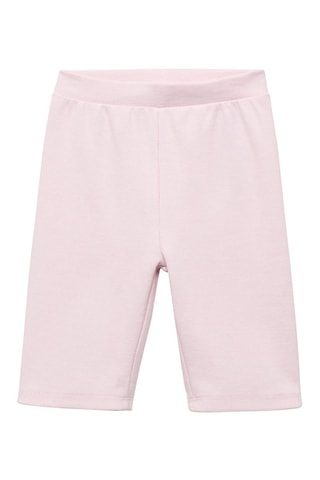 Legging court côtelé - Bleu clair