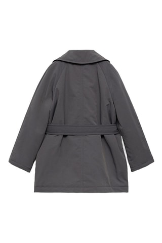 Trench matelassé - Gris