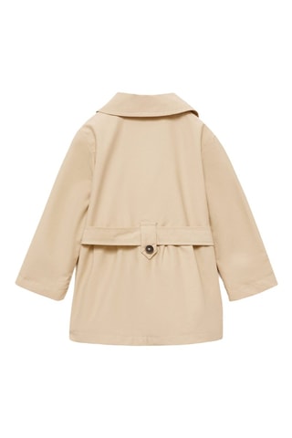 Trench boutons - Sable