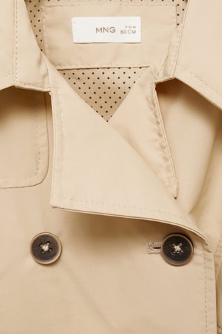 Trench boutons - Sable