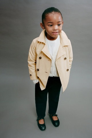 Trench boutons - Sable