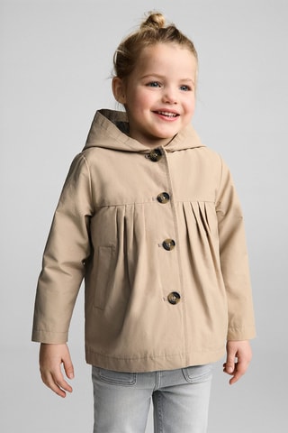 Trench boutons - Sable