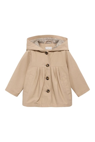 Trench boutons - Sable