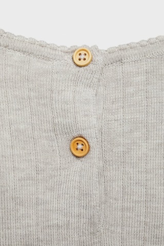 Body maille manches longues - Marron