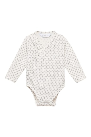 Body coton imprimé - Gris