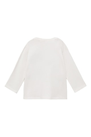 T-shirt motif animé - Blanc cassé