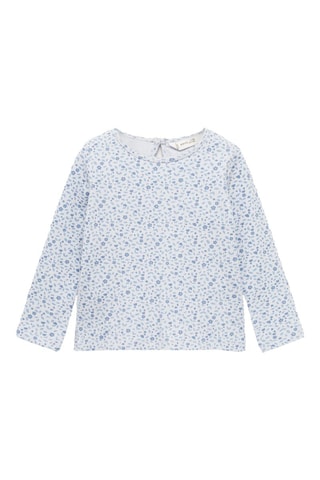 T-shirt imprimé floral - Bleu