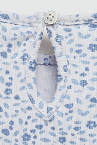 T-shirt imprimé floral - Bleu