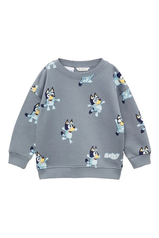 Sweat-shirt imprimé Bluey - Bleu