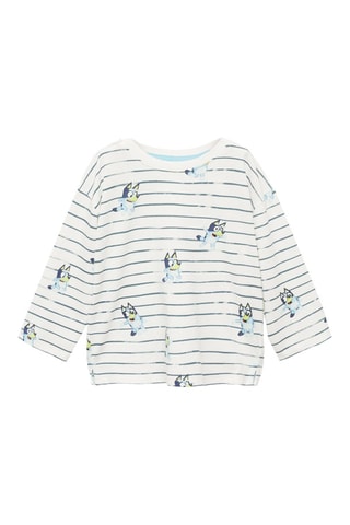 T-shirt imprimé Bluey - Blanc cassé