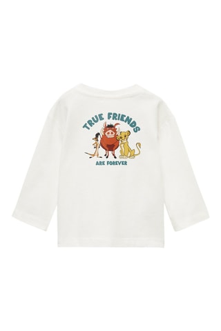 T-shirt Le Roi lion - Blanc cassé