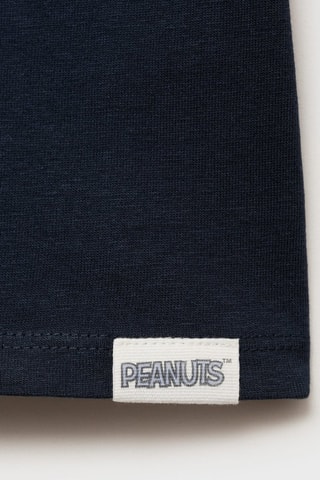 T-shirt imprimé Snoopy - Bleu marine