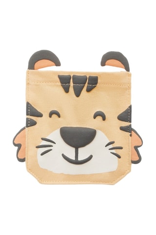 T-shirt imprimé poche - Blanc cassé