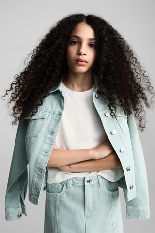 T-shirt cut out - Blanc cassé