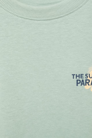 T-shirt coton imprimé - Vert