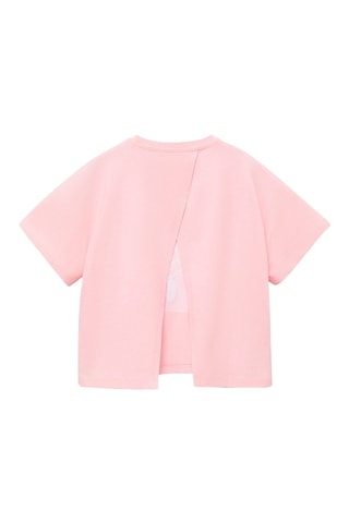 T-shirt dos croisé palmier - Vert