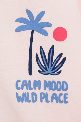 T-shirt coton imprimé - Rose