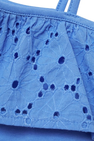 T-shirt asymétrique volanté - Blanc cassé