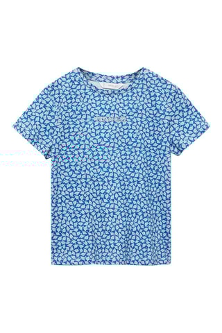 T-shirt imprimé avec logo - Blanc cassé