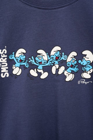 T-shirt Schtroumpfs - Bleu marine