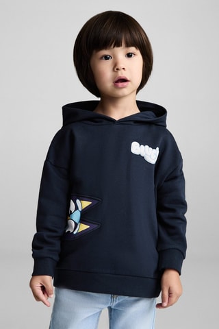 Sweat-shirt imprimé Bluey - Bleu marine