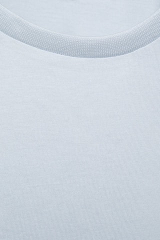 T-shirt coton manches courtes - Bleu clair