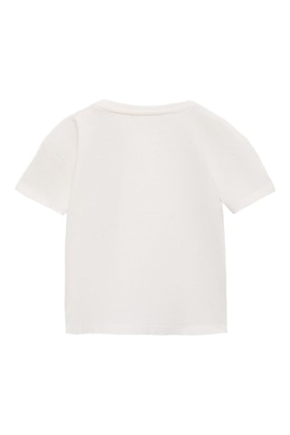 T-shirt imprimé - Blanc cassé
