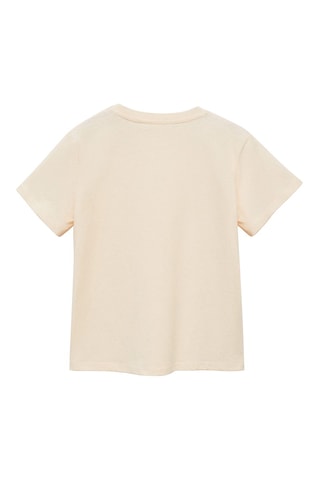 T-shirt poche plaquée - Blanc