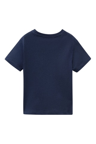 T-shirt poche plaquée - Blanc