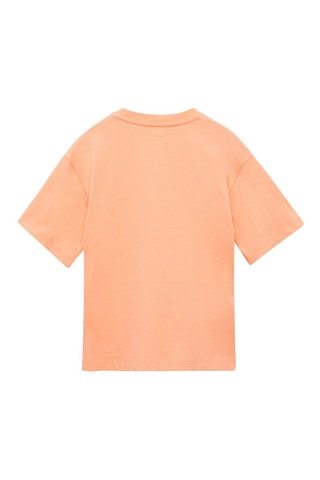 T-shirt imprimé manches courtes - Jaune