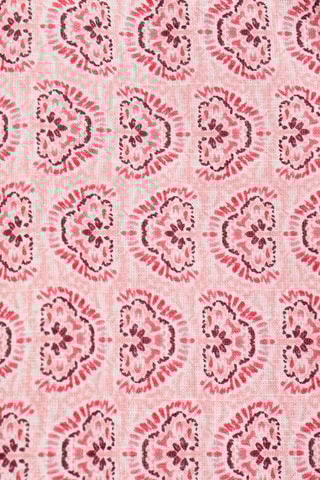 Blouse imprimée boutonnée - Rose