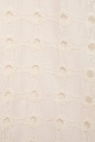 Blouse broderie anglaise - Beige