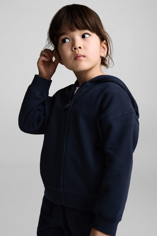 Sweat-shirt capuche oreilles - Bleu marine