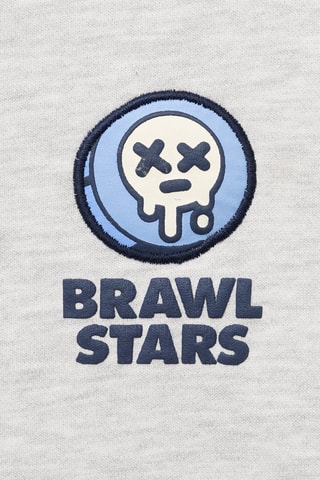 Sweat-shirt Brawl Stars - Gris clair chiné