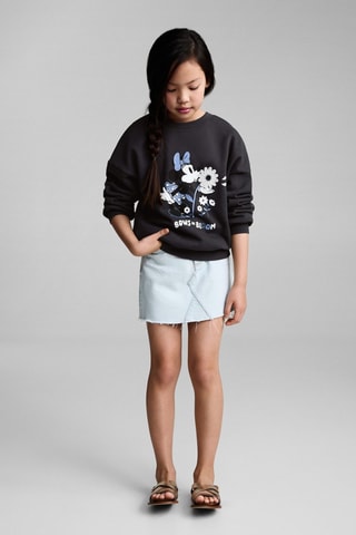 Sweat-shirt Minnie Mouse - Anthracite